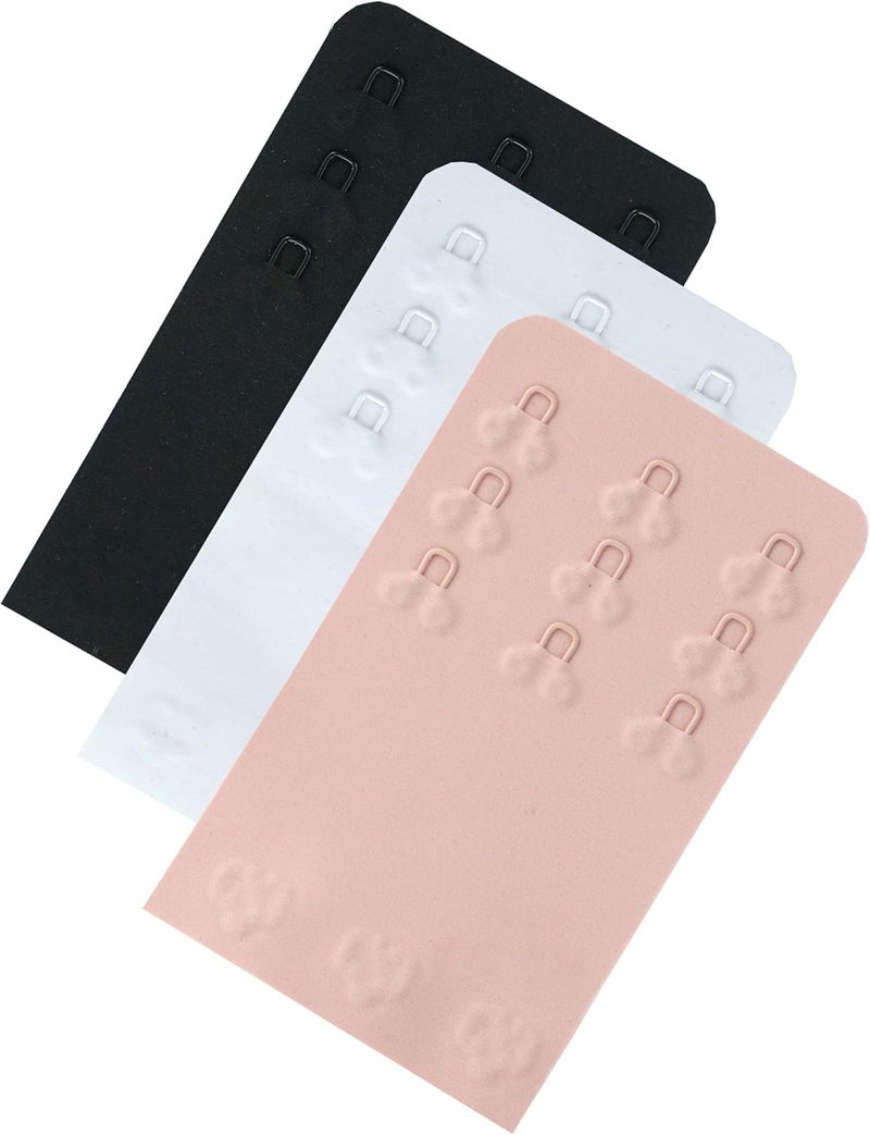 SAMGU Store Women's Soft Bra Extender 2 Hook / 3 Hooks / 4 Hooks Seamless Comfortable Bra Strap Extender Extension - Image 1